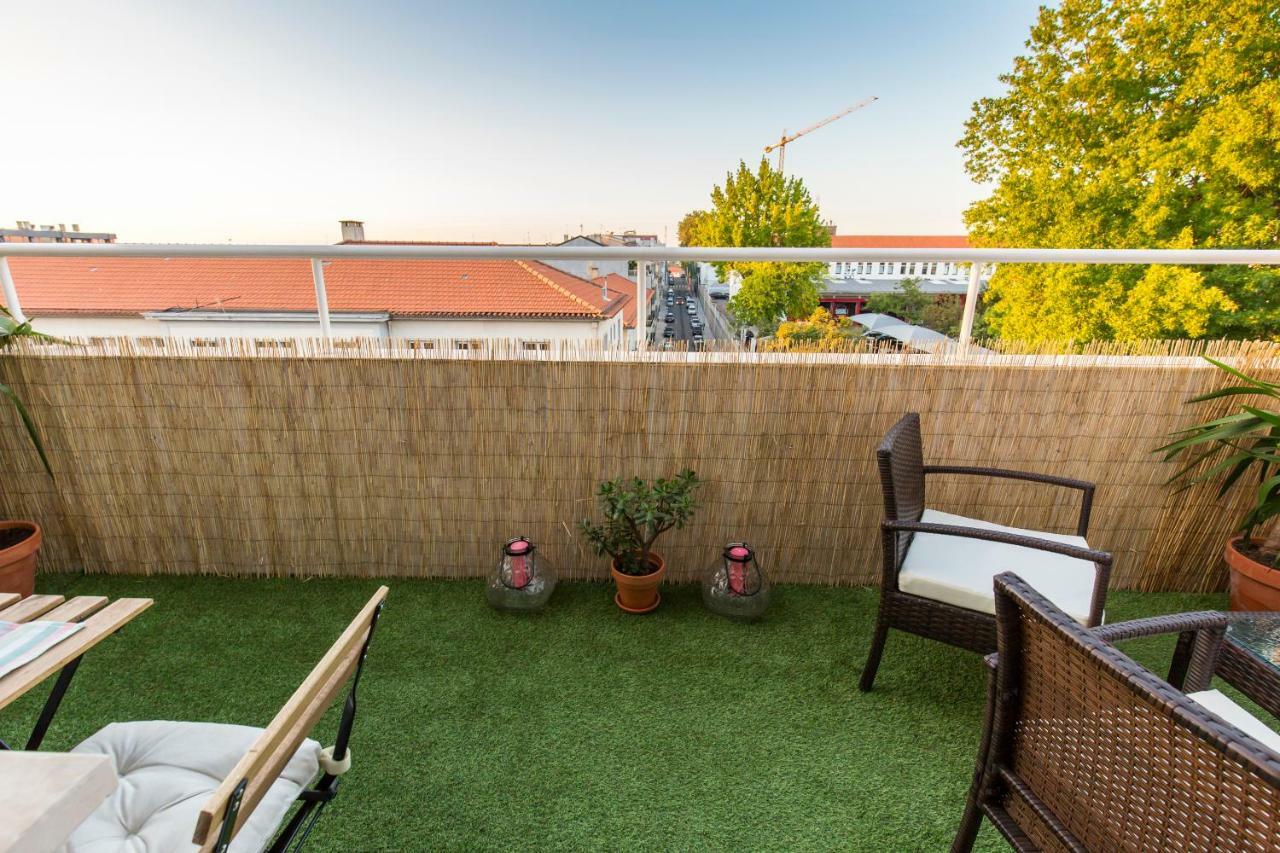 Sunset Relaxing Apt With Terrace, Parking & Bikes 波尔图 外观 照片